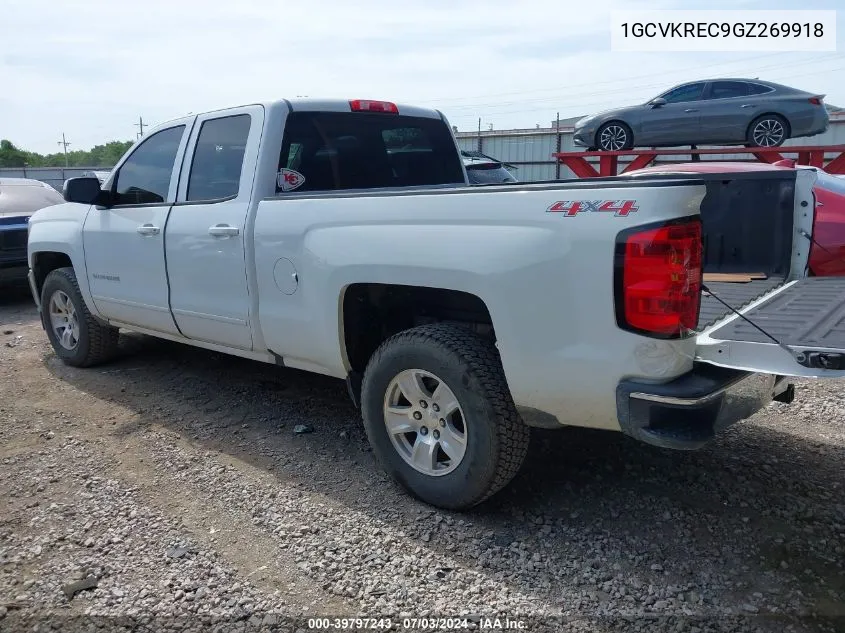 2016 Chevrolet Silverado 1500 1Lt VIN: 1GCVKREC9GZ269918 Lot: 39797243