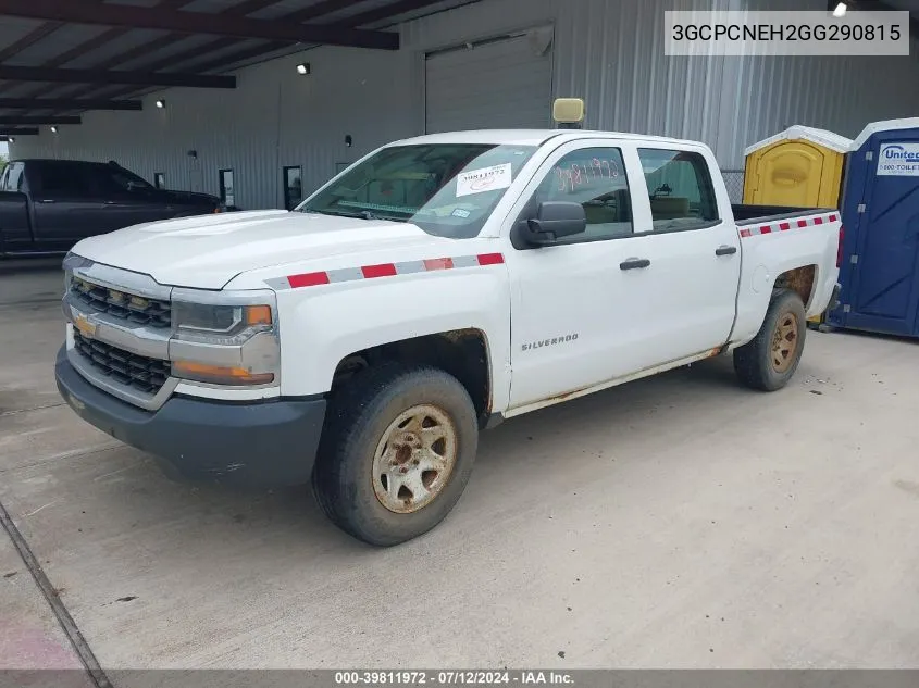 2016 Chevrolet Silverado 1500 Wt VIN: 3GCPCNEH2GG290815 Lot: 39811972