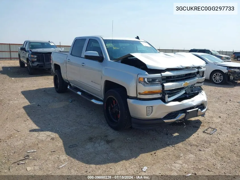 2016 Chevrolet Silverado 1500 2Lt VIN: 3GCUKREC0GG297733 Lot: 39850228