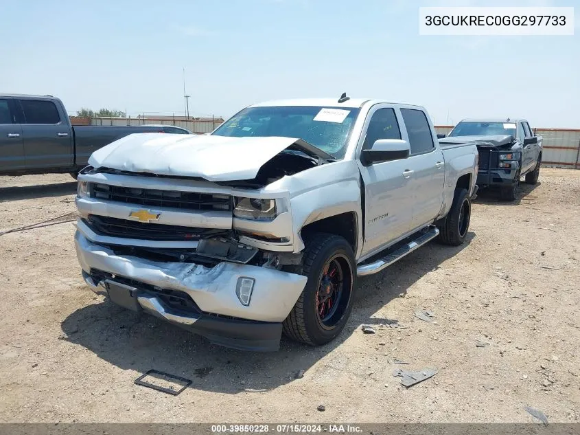 2016 Chevrolet Silverado 1500 2Lt VIN: 3GCUKREC0GG297733 Lot: 39850228