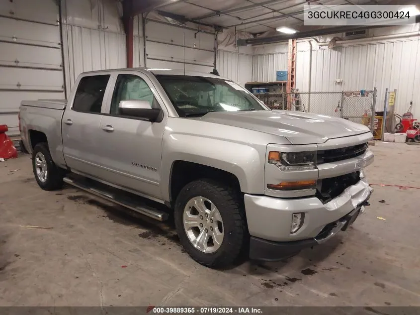 3GCUKREC4GG300424 2016 Chevrolet Silverado 1500 2Lt