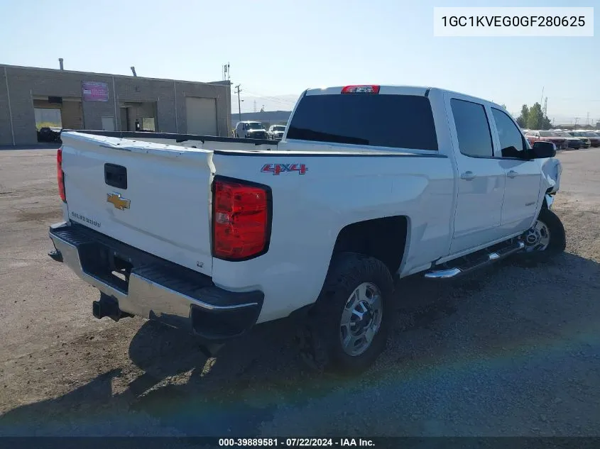 1GC1KVEG0GF280625 2016 Chevrolet Silverado 2500Hd Lt