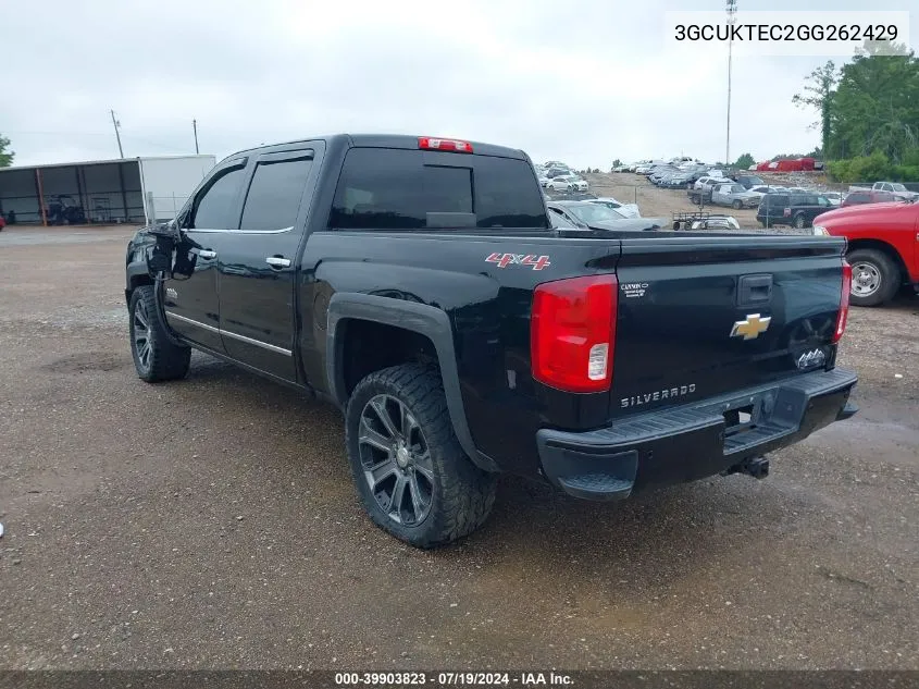 3GCUKTEC2GG262429 2016 Chevrolet Silverado 1500 High Country