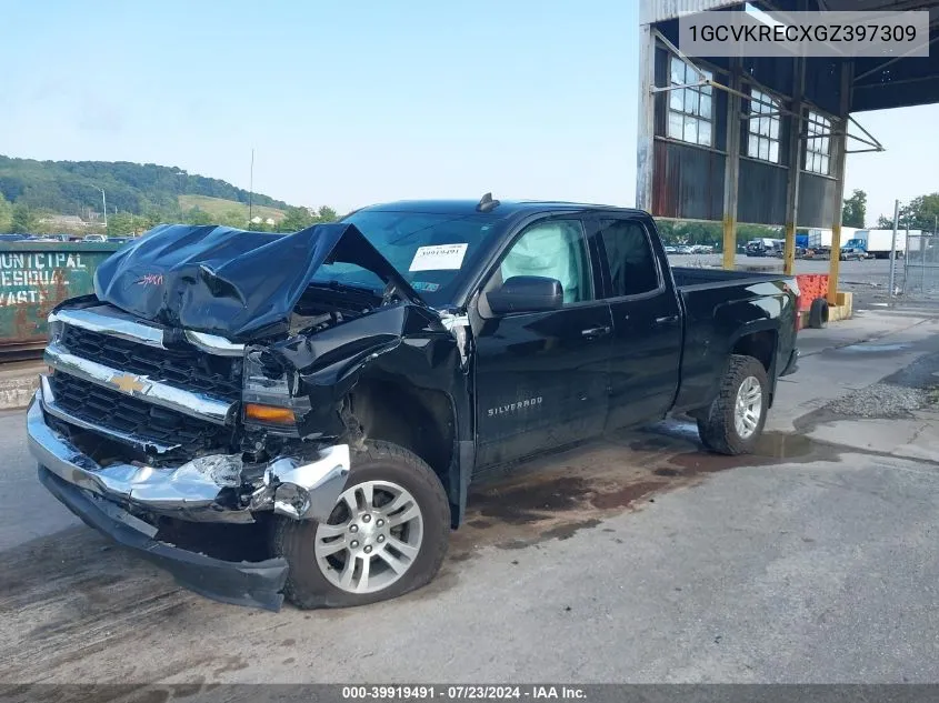 2016 Chevrolet Silverado 1500 1Lt VIN: 1GCVKRECXGZ397309 Lot: 39919491