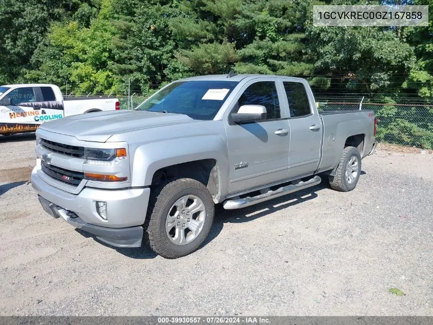 1GCVKREC0GZ167858 2016 Chevrolet Silverado 1500 K1500 Lt