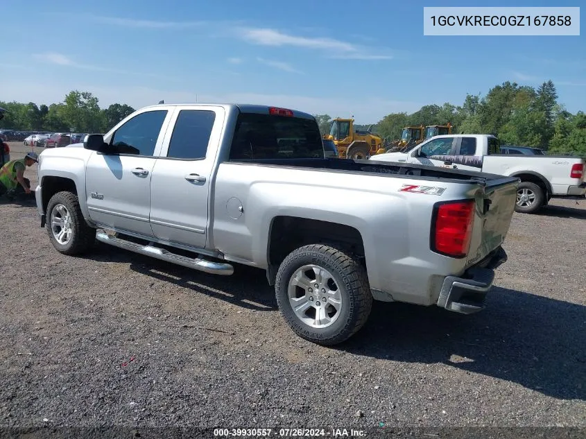 1GCVKREC0GZ167858 2016 Chevrolet Silverado 1500 K1500 Lt