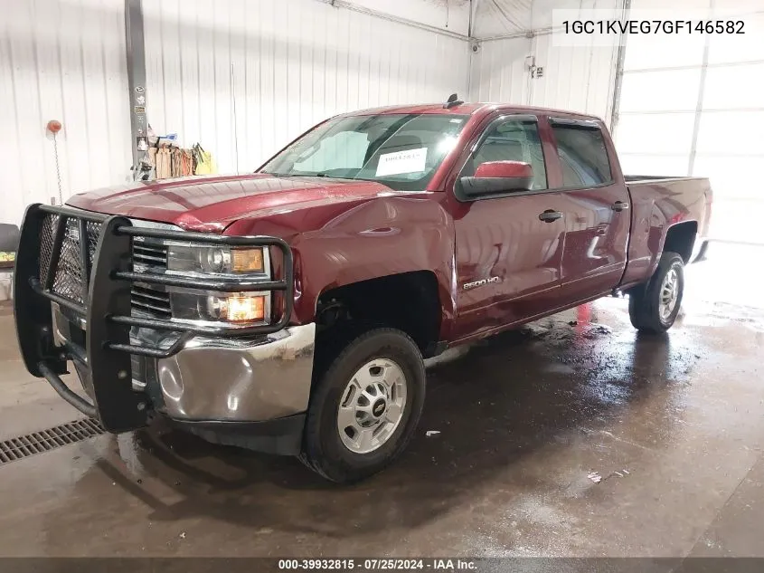 1GC1KVEG7GF146582 2016 Chevrolet Silverado 2500Hd Lt