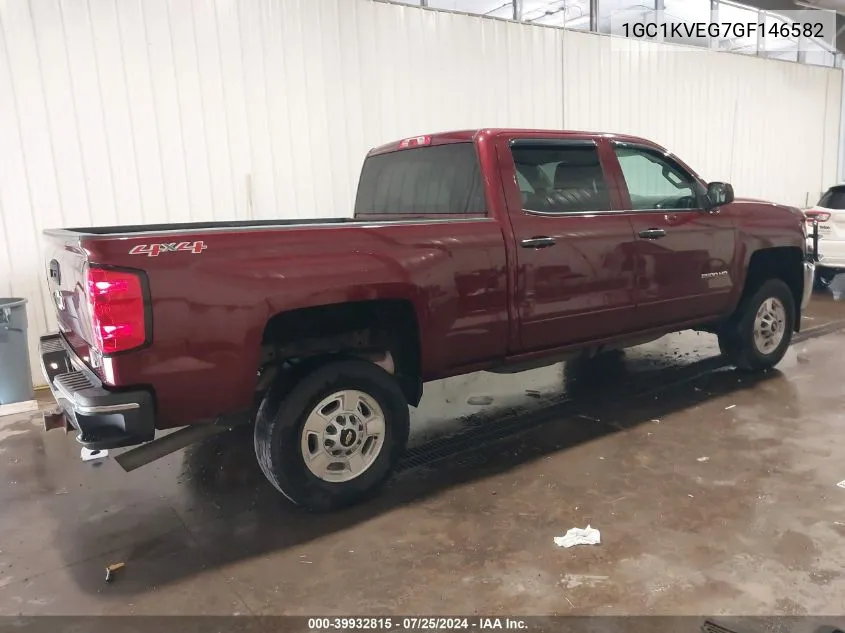 1GC1KVEG7GF146582 2016 Chevrolet Silverado 2500Hd Lt