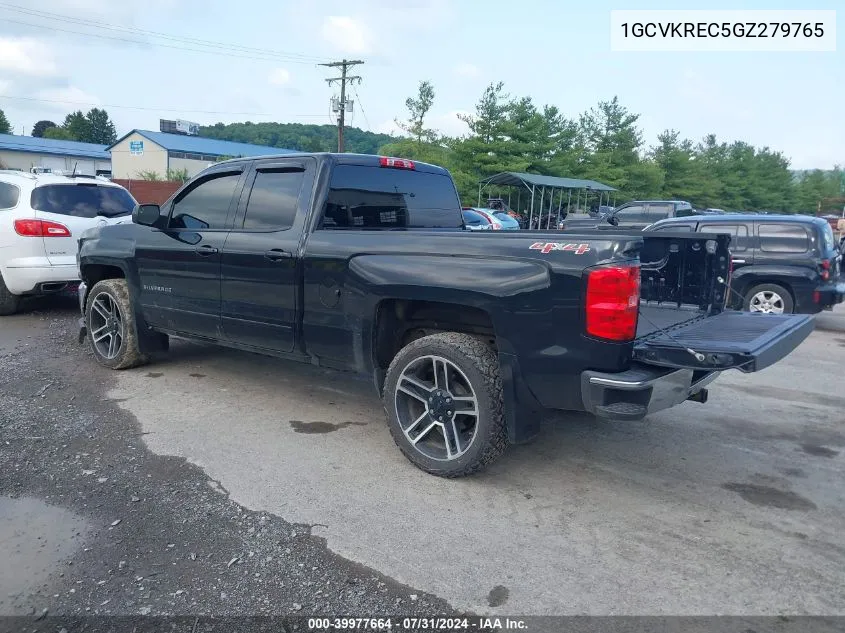 1GCVKREC5GZ279765 2016 Chevrolet Silverado 1500 1Lt