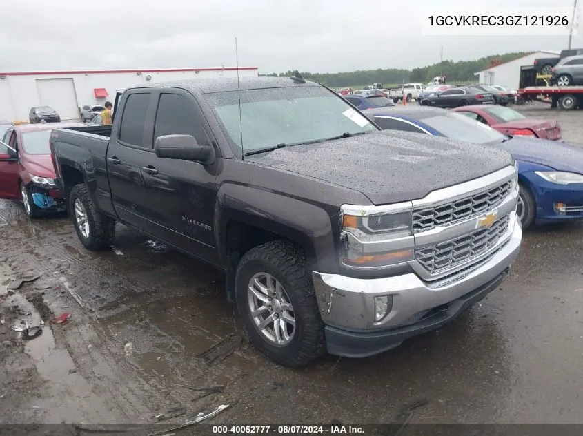 2016 Chevrolet Silverado 1500 1Lt VIN: 1GCVKREC3GZ121926 Lot: 40052777