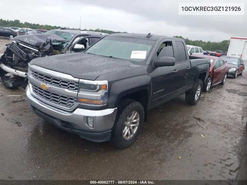 1GCVKREC3GZ121926 2016 Chevrolet Silverado 1500 1Lt