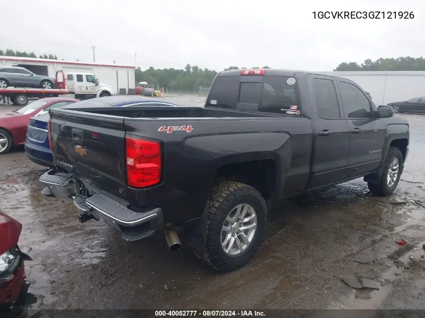 1GCVKREC3GZ121926 2016 Chevrolet Silverado 1500 1Lt