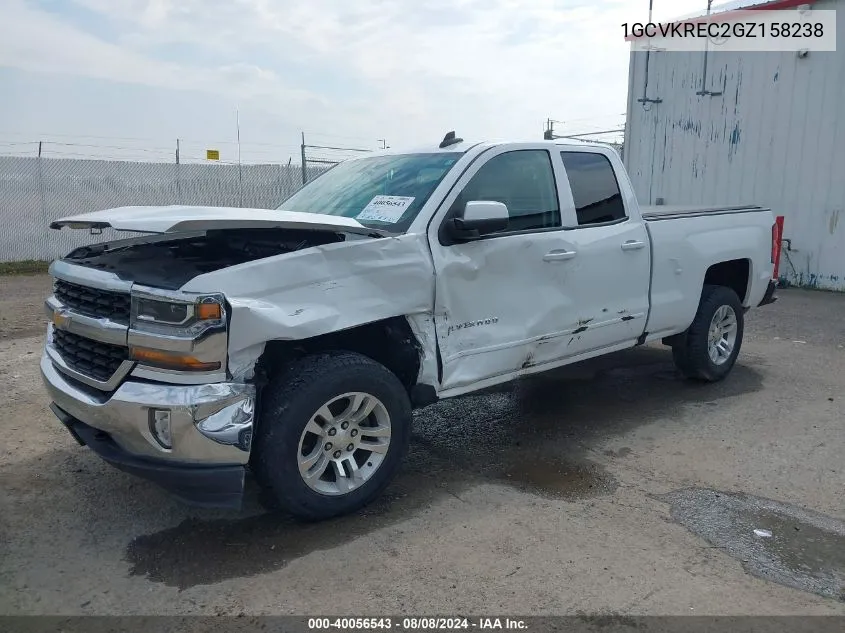 1GCVKREC2GZ158238 2016 Chevrolet Silverado 1500 1Lt