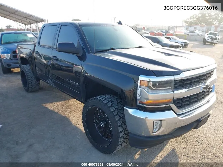 3GCPCREC3GG376016 2016 Chevrolet Silverado 1500 1Lt