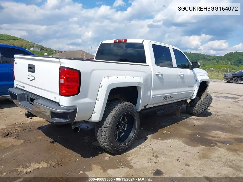 3GCUKREH3GG164072 2016 Chevrolet Silverado 1500 1Lt