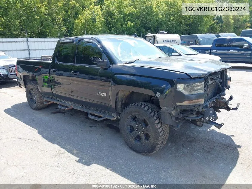 2016 Chevrolet Silverado 1500 2Lt VIN: 1GCVKREC1GZ333224 Lot: 40100192