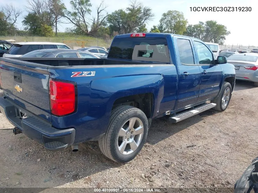 1GCVKREC3GZ319230 2016 Chevrolet Silverado 1500 2Lt