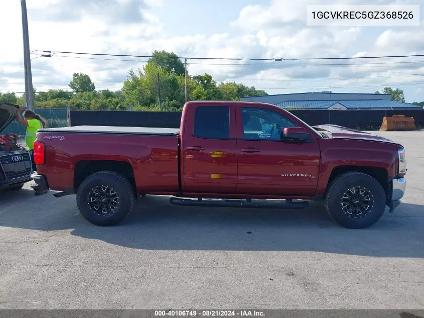 2016 Chevrolet Silverado 1500 1Lt VIN: 1GCVKREC5GZ368526 Lot: 40106749