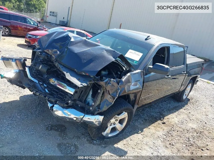 3GCPCREC4GG266835 2016 Chevrolet Silverado 1500 1Lt