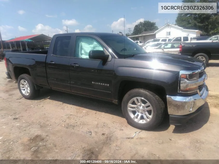 1GCRCREC3GZ326306 2016 Chevrolet Silverado 1500 1Lt