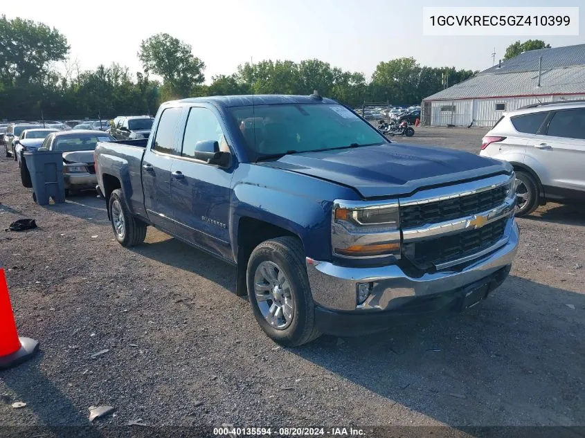 2016 Chevrolet Silverado 1500 K1500 Lt VIN: 1GCVKREC5GZ410399 Lot: 40135594