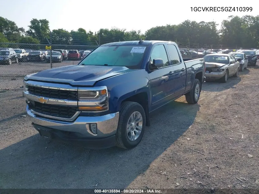 1GCVKREC5GZ410399 2016 Chevrolet Silverado 1500 K1500 Lt