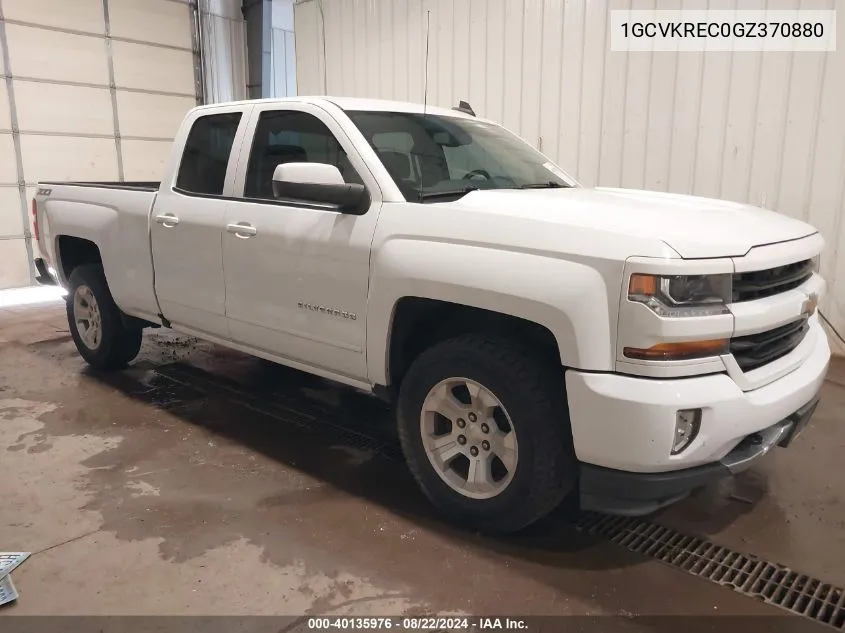 2016 Chevrolet Silverado 1500 2Lt VIN: 1GCVKREC0GZ370880 Lot: 40135976