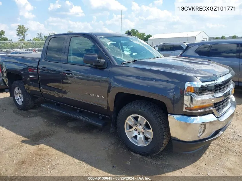 2016 Chevrolet Silverado 1500 1Lt VIN: 1GCVKRECXGZ101771 Lot: 40139645