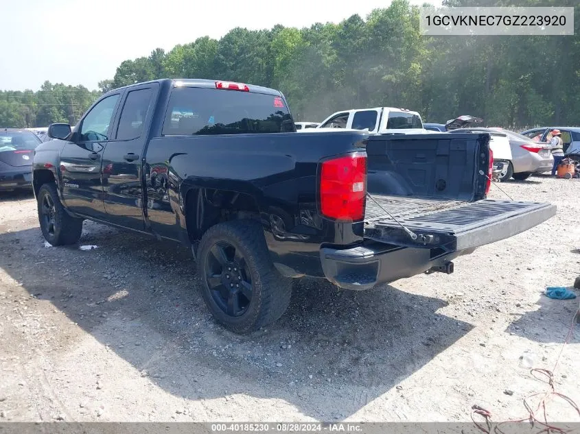 2016 Chevrolet Silverado 1500 Ls/Wt VIN: 1GCVKNEC7GZ223920 Lot: 40185230