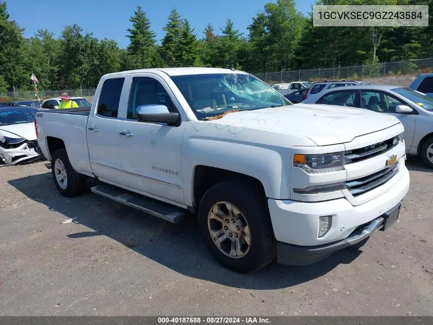 2016 Chevrolet Silverado 1500 2Lz VIN: 1GCVKSEC9GZ243584 Lot: 40187688