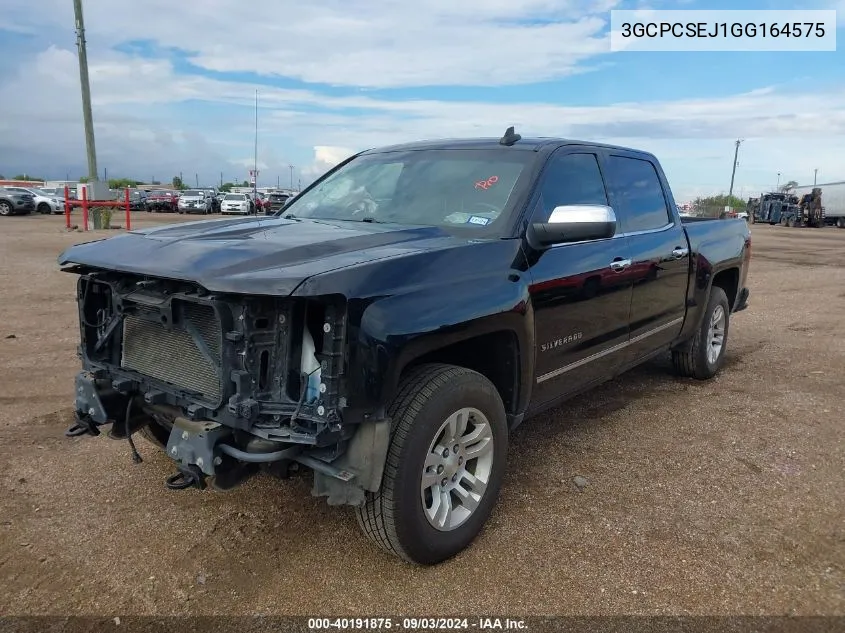 3GCPCSEJ1GG164575 2016 Chevrolet Silverado 1500 1Lz