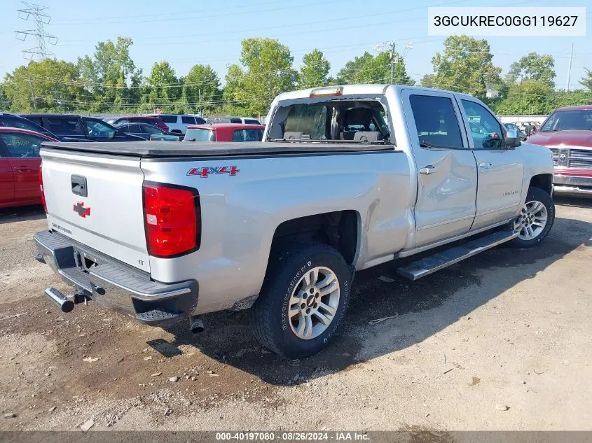 3GCUKREC0GG119627 2016 Chevrolet Silverado 1500 1Lt