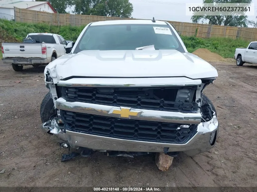 1GCVKREH6GZ377361 2016 Chevrolet Silverado 1500 1Lt