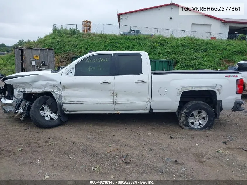 2016 Chevrolet Silverado 1500 1Lt VIN: 1GCVKREH6GZ377361 Lot: 40218148