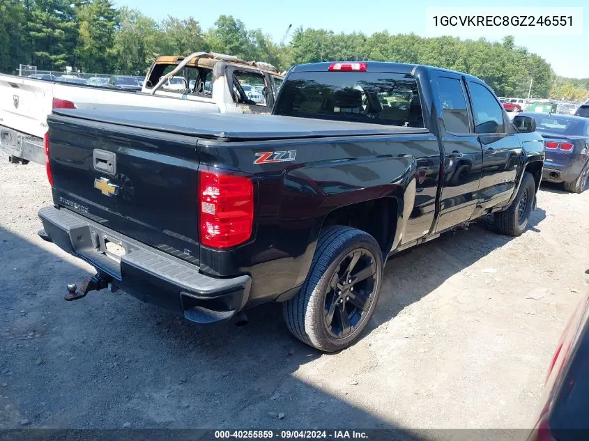 1GCVKREC8GZ246551 2016 Chevrolet Silverado 1500 2Lt