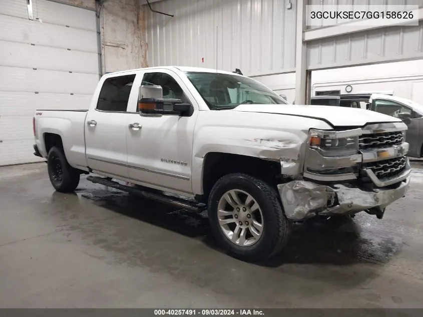 2016 Chevrolet Silverado 1500 1Lz VIN: 3GCUKSEC7GG158626 Lot: 40257491