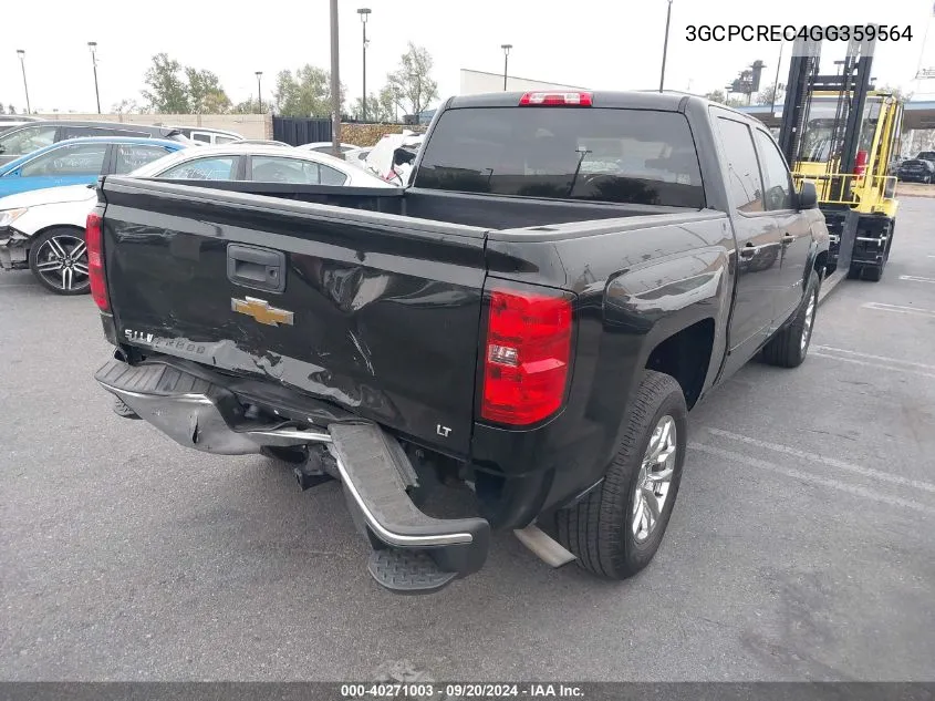 2016 Chevrolet Silverado 1500 1Lt VIN: 3GCPCREC4GG359564 Lot: 40271003