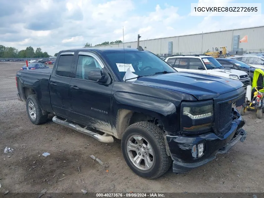 2016 Chevrolet Silverado 1500 2Lt VIN: 1GCVKREC8GZ272695 Lot: 40273576