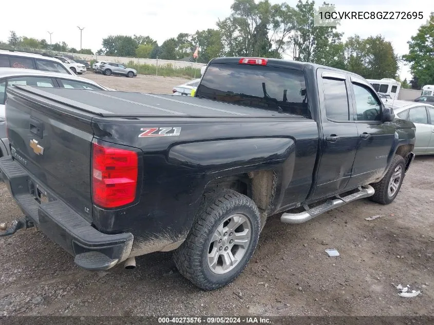 1GCVKREC8GZ272695 2016 Chevrolet Silverado 1500 2Lt