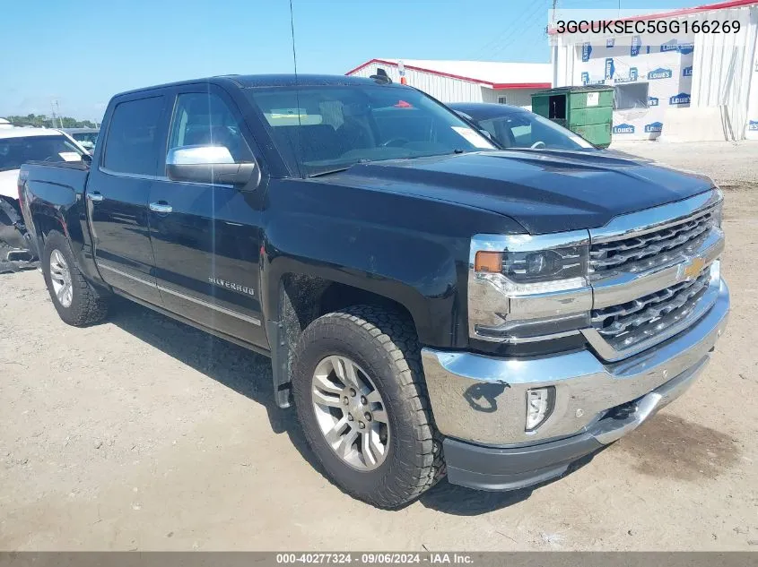 2016 Chevrolet Silverado 1500 Ltz VIN: 3GCUKSEC5GG166269 Lot: 40277324