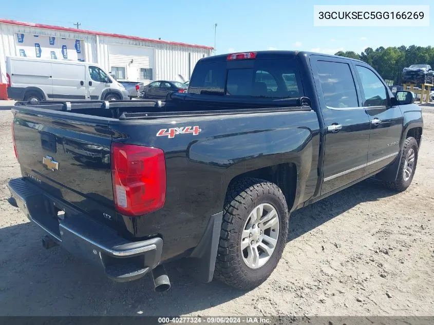 2016 Chevrolet Silverado 1500 Ltz VIN: 3GCUKSEC5GG166269 Lot: 40277324