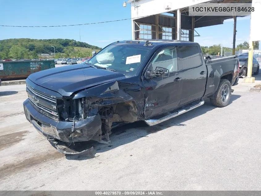 2016 Chevrolet Silverado 2500Hd Lt VIN: 1GC1KVEG8GF184628 Lot: 40279570