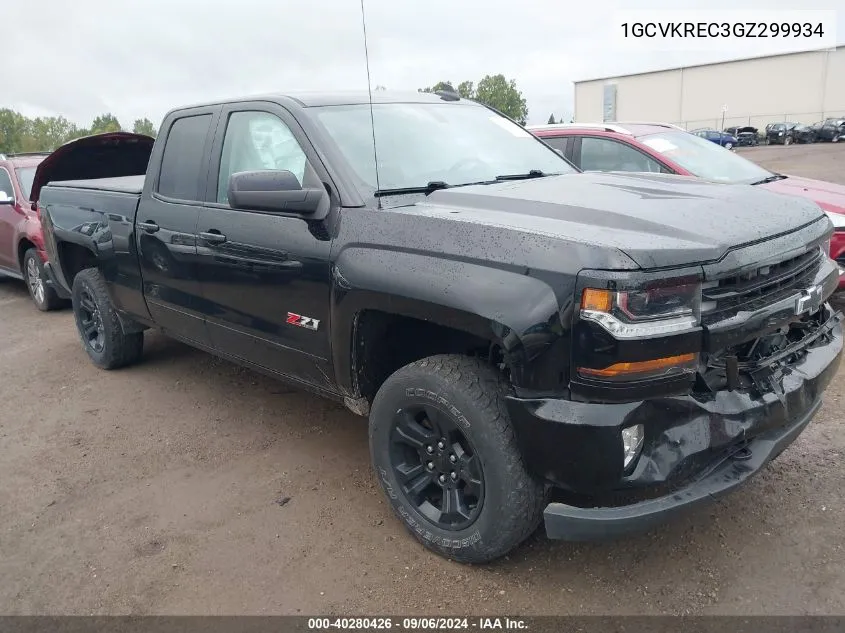 2016 Chevrolet Silverado 1500 K1500 Lt VIN: 1GCVKREC3GZ299934 Lot: 40280426