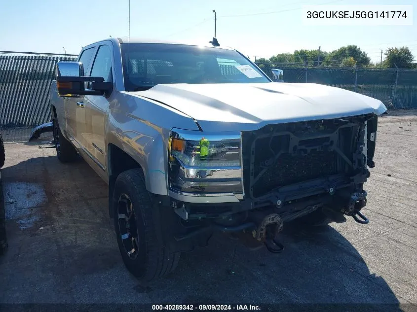 2016 Chevrolet Silverado 1500 1Lz VIN: 3GCUKSEJ5GG141774 Lot: 40289342