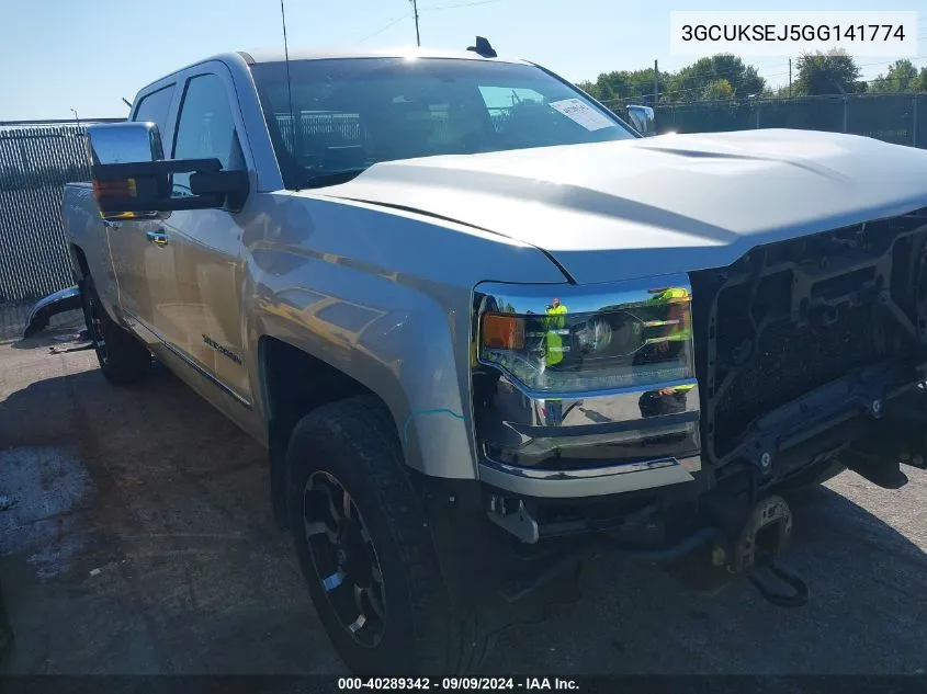 2016 Chevrolet Silverado 1500 1Lz VIN: 3GCUKSEJ5GG141774 Lot: 40289342