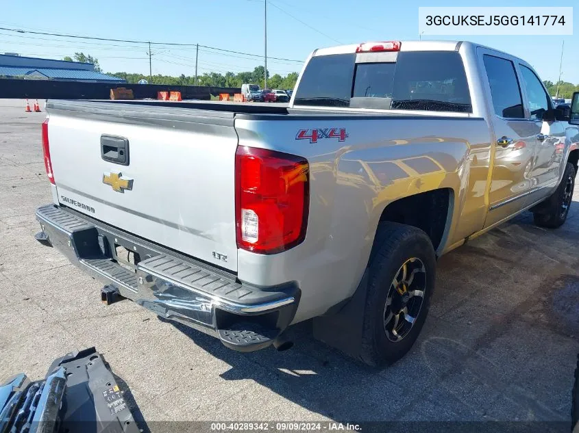 2016 Chevrolet Silverado 1500 1Lz VIN: 3GCUKSEJ5GG141774 Lot: 40289342