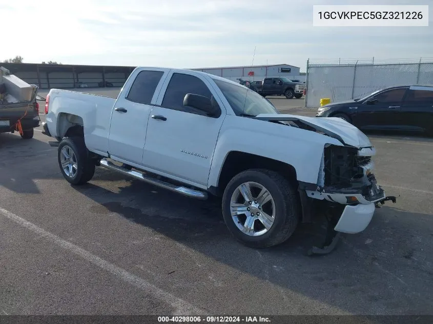 1GCVKPEC5GZ321226 2016 Chevrolet Silverado 1500 Custom