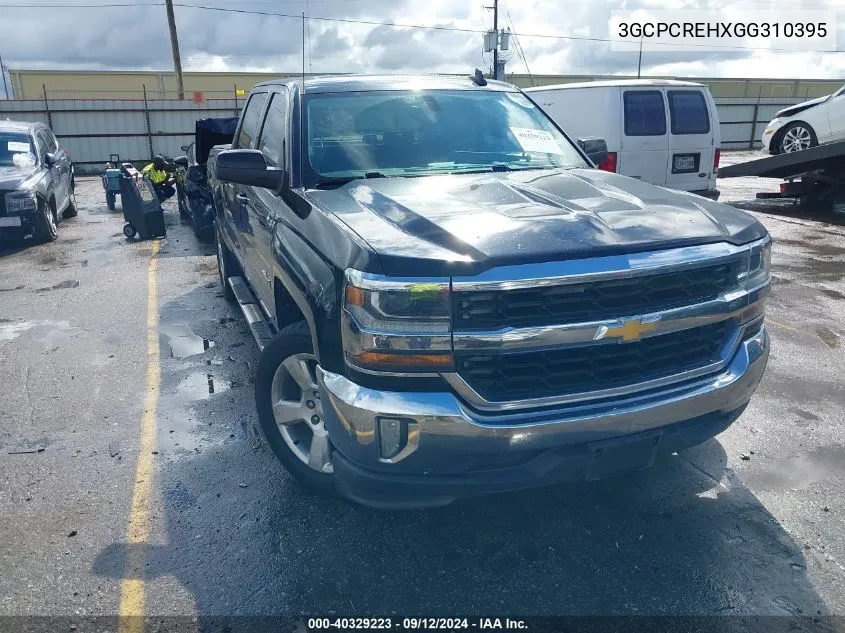 2016 Chevrolet Silverado 1500 C1500 Lt VIN: 3GCPCREHXGG310395 Lot: 40329223