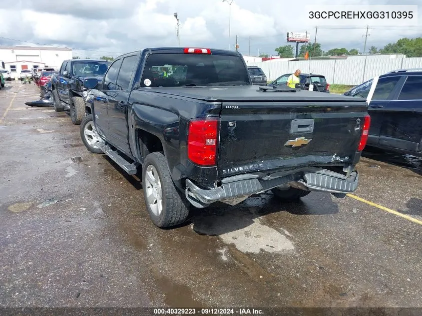 2016 Chevrolet Silverado 1500 C1500 Lt VIN: 3GCPCREHXGG310395 Lot: 40329223