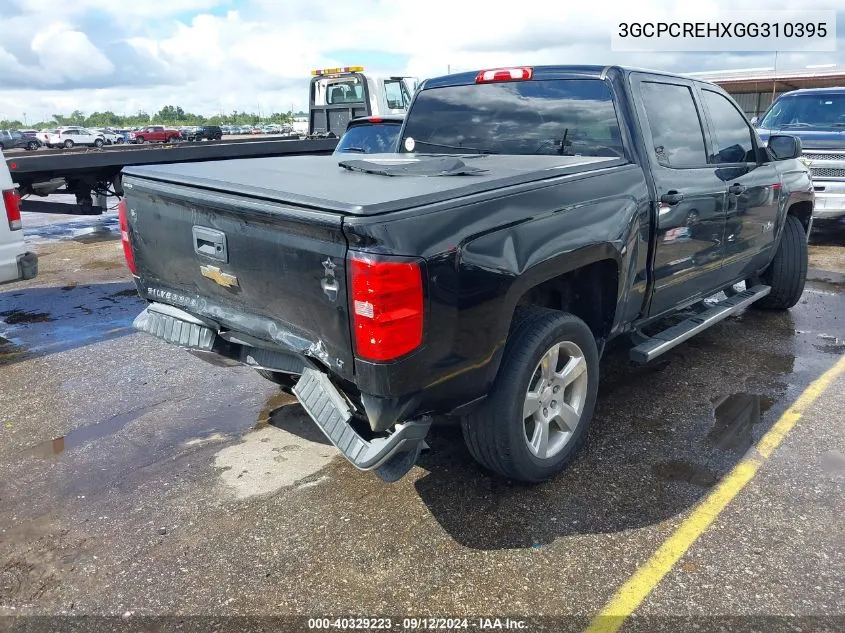 2016 Chevrolet Silverado 1500 C1500 Lt VIN: 3GCPCREHXGG310395 Lot: 40329223